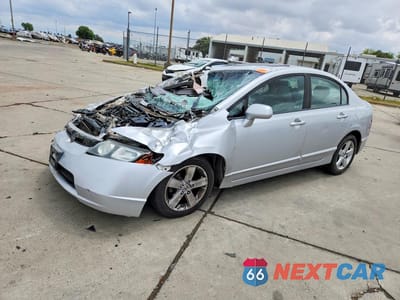 2008 HONDA CIVIC EX 1HGFA168X8L018527 - główne zdjęcie licytacji z USA - miniatura