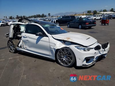 Czwarte zdjęcie samochodu z boku: 2017 BMW M4 VIN:WBS3R9C31HA014095 - miniatura