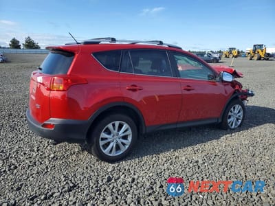 Trzecie zdjęcie samochodu z tyłu: 2014 TOYOTA RAV4 LIMITED VIN:JTMDFREVXED078343 - miniatura