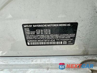 Zdjęcie 10 z 10 samochodu: 2026 BMW 330I VIN:3MW69CW04T8F91434 - miniatura
