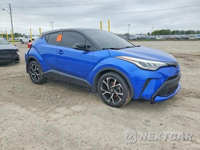 Czwarte zdjęcie samochodu z boku: 2020 TOYOTA C-HR XLE VIN:JTNKHMBX8L1086901 - miniatura