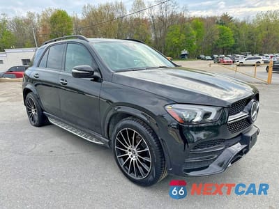 Czwarte zdjęcie samochodu z boku: 2021 MERCEDES-BENZ GLE 350 VIN:4JGFB4JB8MA496804 - miniatura