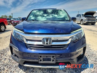 Piąte zdjęcie samochodu w środku: 2020 HONDA PILOT EXL VIN:5FNYF6H52LB035455 - miniatura