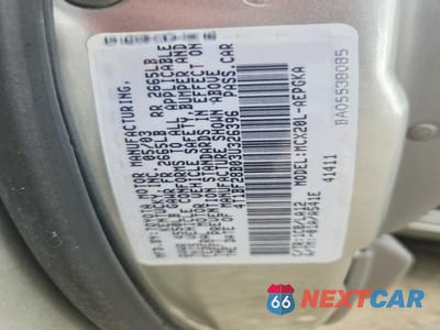 Zdjęcie 12 z 12 samochodu: 2003 TOYOTA AVALON XLS VIN:4T1BF28B03U326396 - miniatura