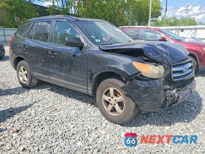 Czwarte zdjęcie samochodu z boku: 2007 HYUNDAI SANTA FE GLS VIN:5NMSG13DX7H110525 - miniatura