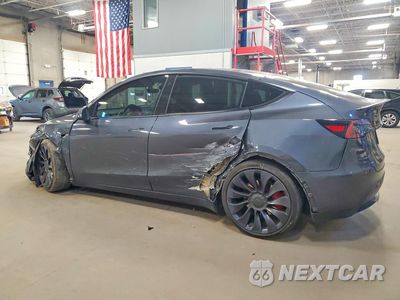 Drugie zdjęcie samochodu z przodu: 2022 TESLA MODEL Y VIN:7SAYGDEF5NF456932 - miniatura