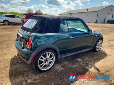 Trzecie zdjęcie samochodu z tyłu: 2007 MINI COOPER S VIN:WMWRH33517TL93814 - miniatura