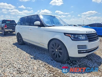 Czwarte zdjęcie samochodu z boku: 2015 LAND ROVER RANGE ROVER SUPERCHARGED VIN:SALGS2TF6FA232764 - miniatura
