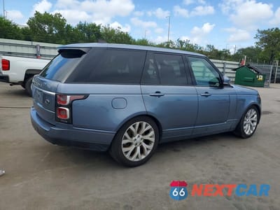 Trzecie zdjęcie samochodu z tyłu: 2019 LAND ROVER RANGE ROVER HSE VIN:SALGS2SV1KA544364 - miniatura