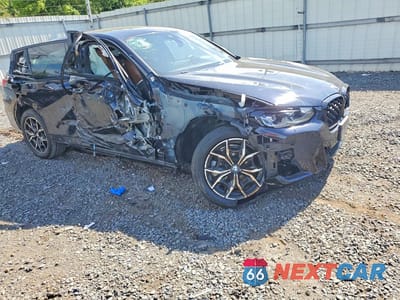 Czwarte zdjęcie samochodu z boku: 2023 BMW X4 XDRIVE30I VIN:5UX33DT04P9S77567 - miniatura