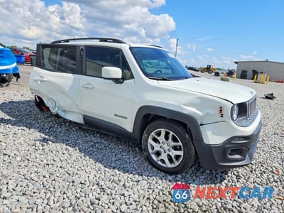 Czwarte zdjęcie samochodu z boku: 2018 JEEP RENEGADE LATITUDE VIN:ZACCJABB7JPG80604 - miniatura