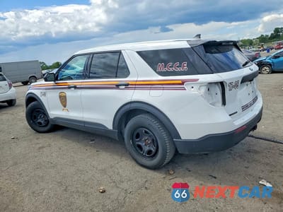 Drugie zdjęcie samochodu z przodu: 2021 FORD EXPLORER POLICE INTERCEPTOR VIN:1FM5K8AB5MGA87482 - miniatura