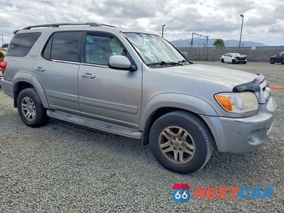 Czwarte zdjęcie samochodu z boku: 2006 TOYOTA SEQUOIA LIMITED VIN:5TDZT38A16S264587 - miniatura