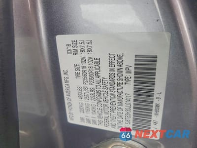 Zdjęcie 13 z 13 samochodu: 2018 ACURA RDX VIN:5J8TB3H30JL014117 - miniatura