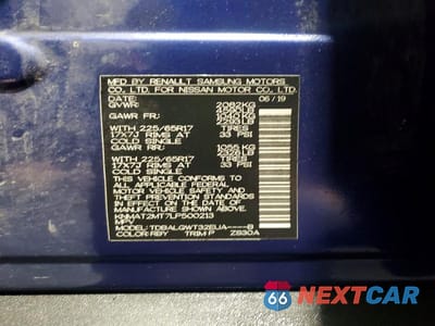 Zdjęcie 14 z 14 samochodu: 2020 NISSAN ROGUE SV VIN:KNMAT2MT7LP500213 - miniatura