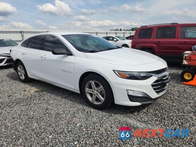 Czwarte zdjęcie samochodu z boku: 2021 CHEVROLET MALIBU LS VIN:1G1ZB5STXMF078786 - miniatura