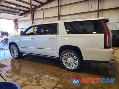 Drugie zdjęcie samochodu z przodu: 2016 CADILLAC ESCALADE ESV PLATINUM VIN:1GYS4KKJ2GR269096 - miniatura