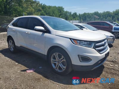 Czwarte zdjęcie samochodu z boku: 2015 FORD EDGE TITANIUM VIN:2FMTK4K92FBB40614 - miniatura