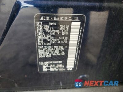 Zdjęcie 13 z 13 samochodu: 2017 INFINITI QX80 BASE VIN:JN8AZ2NF2H9641441 - miniatura