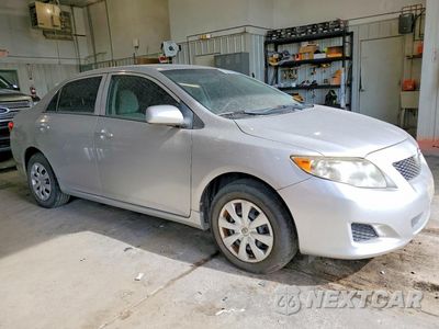 Czwarte zdjęcie samochodu z boku: 2010 TOYOTA COROLLA LE VIN:1NXBU4EE2AZ260527 - miniatura