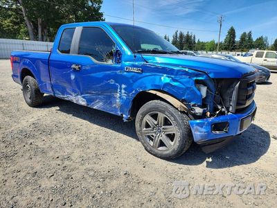 Czwarte zdjęcie samochodu z boku: 2016 FORD F150 SUPER CAB VIN:1FTEX1EP1GFA30354 - miniatura