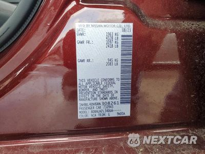 Zdjęcie 13 z 13 samochodu: 2024 NISSAN ALTIMA SV VIN:1N4BL4DV6RN308261 - miniatura