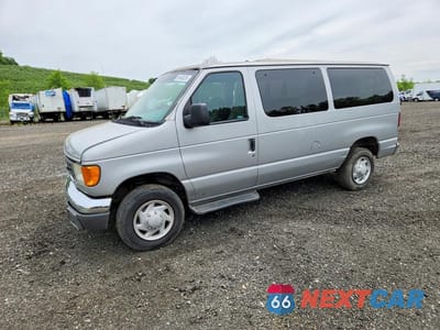 2005 FORD ECONOLINE E350 SUPER DUTY WAGON 1FBNE31L65HA76000 - główne zdjęcie licytacji z USA - miniatura