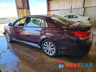 Drugie zdjęcie samochodu z przodu: 2011 TOYOTA AVALON LIMITED VIN:4T1BK3DB1BU386449 - miniatura