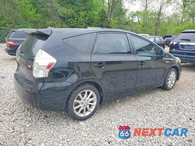 Trzecie zdjęcie samochodu z tyłu: 2012 TOYOTA PRIUS V FIVE VIN:JTDZN3EU4C3178888 - miniatura