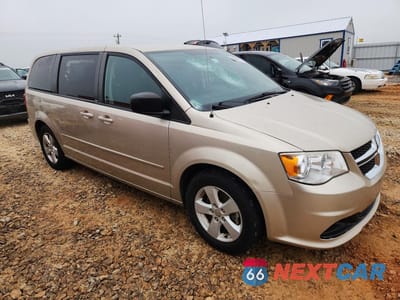 Czwarte zdjęcie samochodu z boku: 2013 DODGE GRAND CARAVAN SE VIN:2C4RDGBG5DR618912 - miniatura