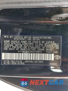 Zdjęcie 12 z 12 samochodu: 2010 TOYOTA CAMRY SE VIN:4T1BF3EK2AU516854 - miniatura