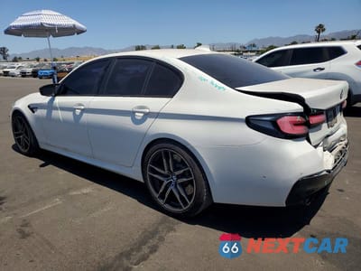 Drugie zdjęcie samochodu z przodu: 2021 BMW M5 VIN:WBS83CH00MCF82410 - miniatura