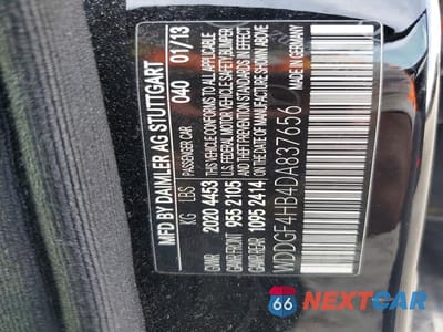 Zdjęcie 12 z 12 samochodu: 2013 MERCEDES-BENZ C 250 VIN:WDDGF4HB4DA837656 - miniatura
