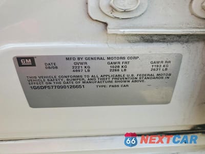 Zdjęcie 12 z 12 samochodu: 2009 CADILLAC CTS VIN:1G6DF577090126651 - miniatura