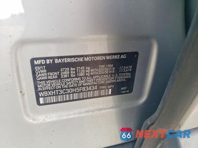 Zdjęcie 13 z 13 samochodu: 2017 BMW X1 XDRIVE28I VIN:WBXHT3C30H5F83434 - miniatura