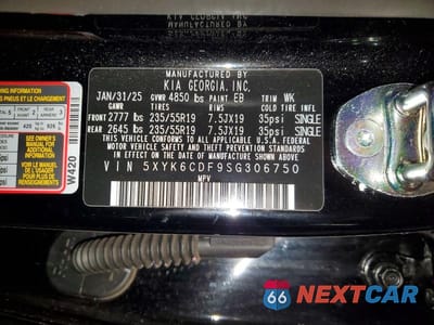 Zdjęcie 13 z 13 samochodu: 2025 KIA SPORTAGE X LINE VIN:5XYK6CDF9SG306750 - miniatura
