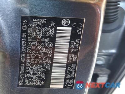 Zdjęcie 12 z 12 samochodu: 2016 TOYOTA PRIUS TWO VIN:JTDKBRFU4G3010864 - miniatura