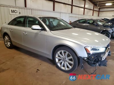 Czwarte zdjęcie samochodu z boku: 2013 AUDI A4 PREMIUM PLUS VIN:WAUFFAFL0DN042836 - miniatura