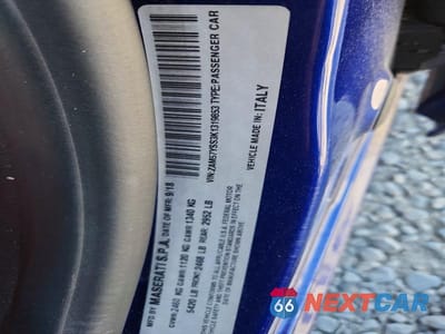 Zdjęcie 12 z 12 samochodu: 2019 MASERATI GHIBLI S VIN:ZAM57YSS3K1319853 - miniatura