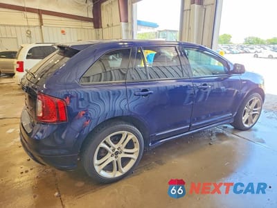 Trzecie zdjęcie samochodu z tyłu: 2011 FORD EDGE SPORT VIN:2FMDK4AK5BBA15433 - miniatura