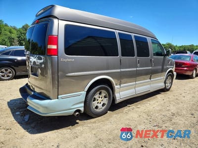 Trzecie zdjęcie samochodu z tyłu: 2011 CHEVROLET EXPRESS G1500 3LT VIN:1GBSGDC48B1125758 - miniatura