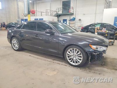 Czwarte zdjęcie samochodu z boku: 2012 AUDI A6 PREMIUM PLUS VIN:WAUGGAFC4CN122432 - miniatura