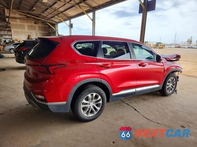 Trzecie zdjęcie samochodu z tyłu: 2020 HYUNDAI SANTA FE SE VIN:5NMS2CAD6LH230734 - miniatura