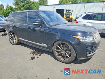 Czwarte zdjęcie samochodu z boku: 2016 LAND ROVER RANGE ROVER HSE VIN:SALGS2PF2GA312655 - miniatura