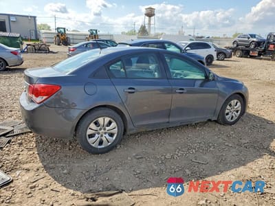 Trzecie zdjęcie samochodu z tyłu: 2013 CHEVROLET CRUZE LS VIN:1G1PA5SH4D7152204 - miniatura