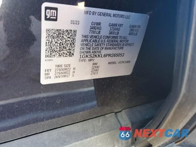 Zdjęcie 13 z 13 samochodu: 2023 GMC YUKON XL DENALI ULTIMATE VIN:1GKS2KKL6PR265053 - miniatura