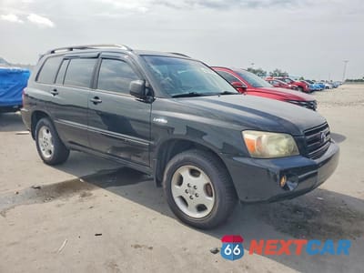 Czwarte zdjęcie samochodu z boku: 2004 TOYOTA HIGHLANDER LIMITED VIN:JTEEP21A540049717 - miniatura