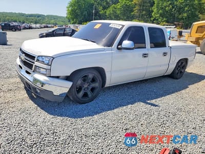 2007 CHEVROLET SILVERADO C1500 CLASSIC CREW CAB 2GCEC13V871183365 - główne zdjęcie licytacji z USA - miniatura