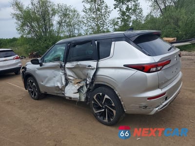 Drugie zdjęcie samochodu z przodu: 2023 MITSUBISHI OUTLANDER SEL VIN:JA4J4VA85PZ044747 - miniatura