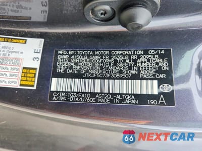 Zdjęcie 12 z 12 samochodu: 2015 SCION TC BASE VIN:JTKJF5C73F3089507 - miniatura